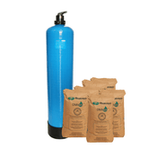 DMI - 65 Media FRP Vessel 14x65 Manual Backwash Complete With Media - H2O Warehouse